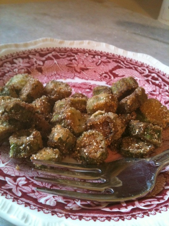 Nana's Fried Okra Recipe is such a good, economical and really Southern way to serve up one of our finest vegetables!