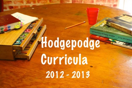 Hodgepodge Curricula 2012-2013