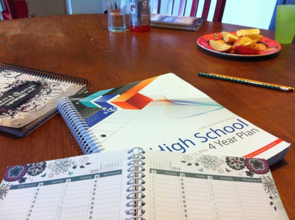 high school planning at Hodgepodge