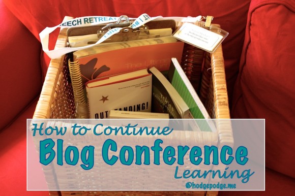 BEECH Retreat - How to Continue Blog Conference Learning