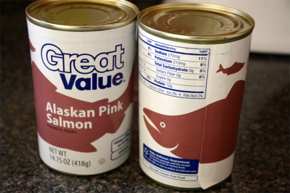 Canned salmon