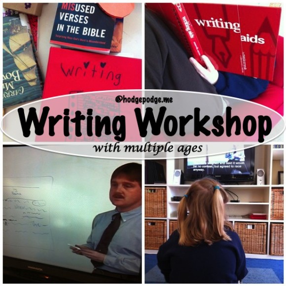 Writing Workshop with Multiple Ages at hodgepodge.me