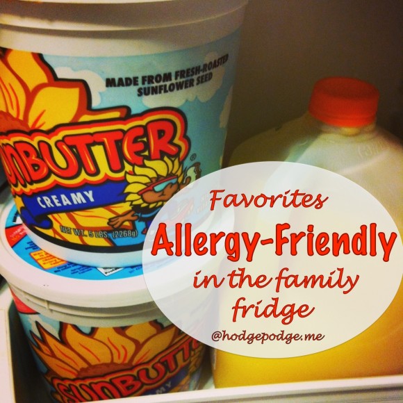 Allergy-Friendly Favorites in the Family Fridge
