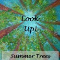 Look Up! Summer Trees Acrylic #Art Tutorial 270x405