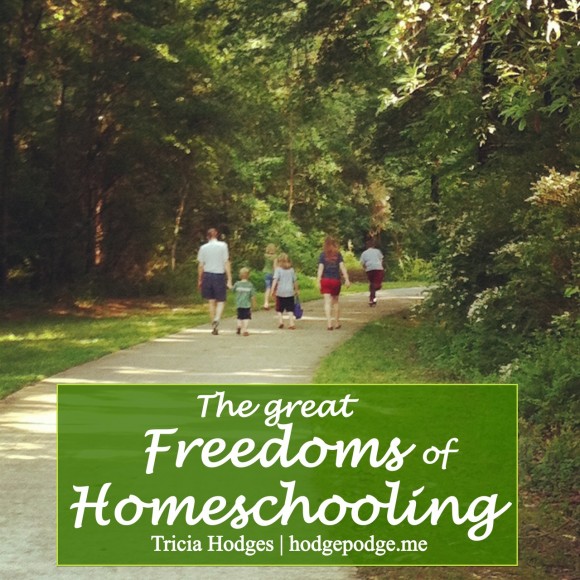 The Great Freedoms of Homeschooling hodgepodge.me