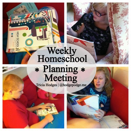 Weekly #Homeschool Meeting with Multiple Ages at hodgepodge.me