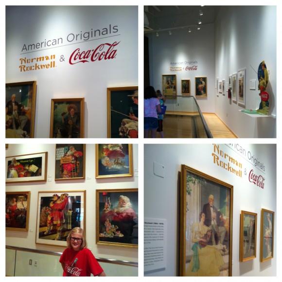 World of Coca-Cola Norman Rockwell art