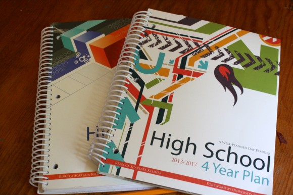 4 Year High School Planner review at hodgepodge.me