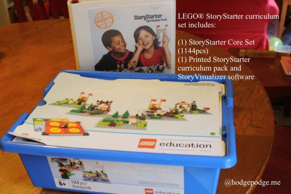 What's included in LEGO® StoryStarter Curriculum set? hodgepodge.me