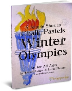 A Simple Start in Chalk Pastels Winter Olympics 250