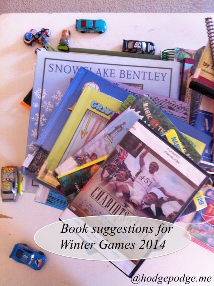 Winter Olympics books and resources hodgepodge.me