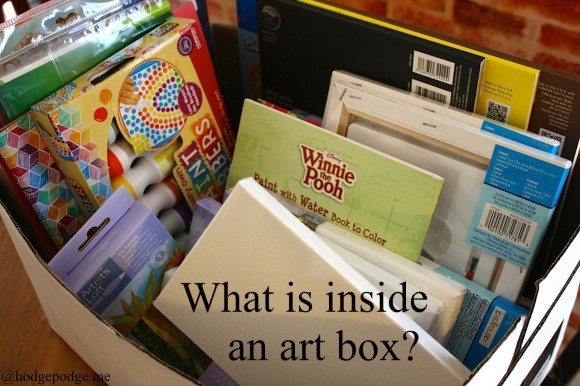What is inside an art box? hodgepodge.me