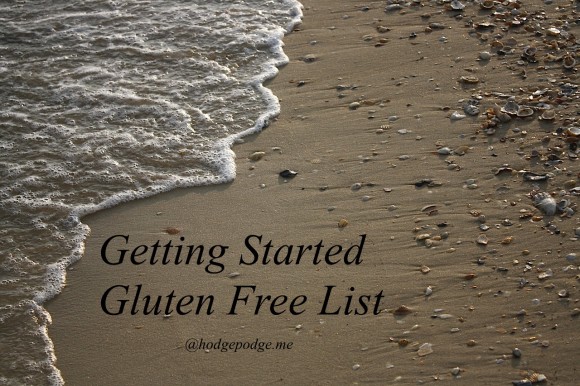Healthy Mama Guide to Getting Started Gluten Free - Part 2 of a series at hodgepodge.me