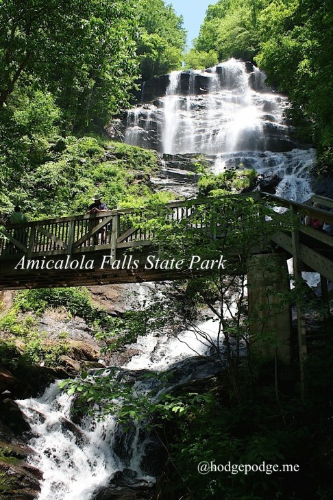 Amicalola Falls Georgia hodgepodge.me