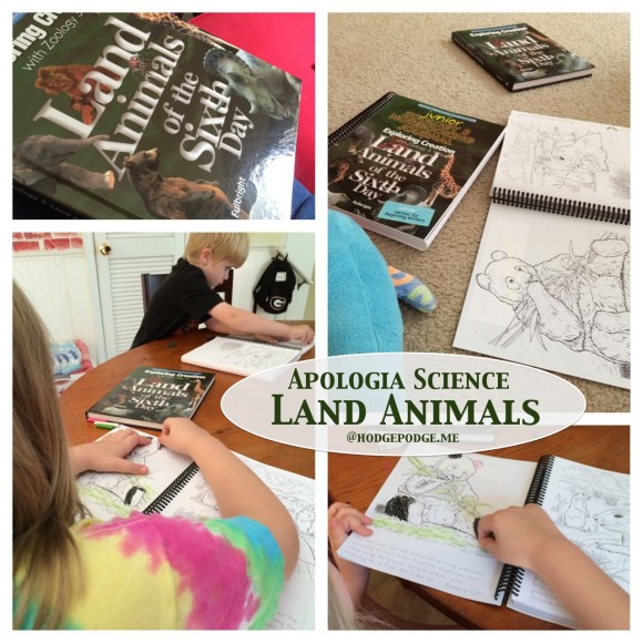 Apologia Exploring Creation Land Animals of the Sixth Day