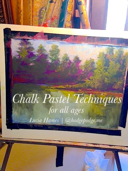 Chalk Pastel Techniques for All Ages at Hodgepodge
