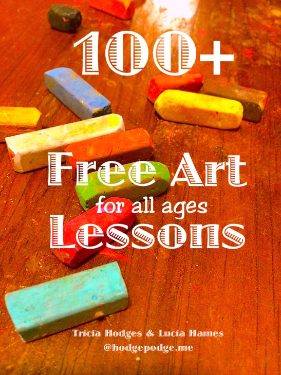 100+ FREE Chalk Art Lessons - You ARE an Artist!