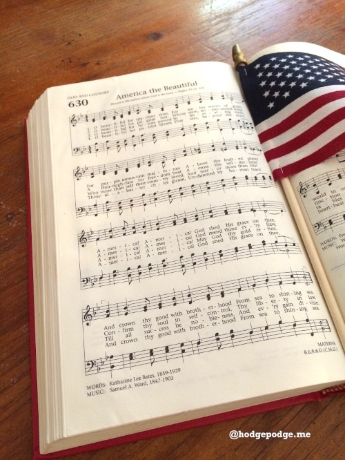 America the Beautiful hymn - Celebrate Freedom