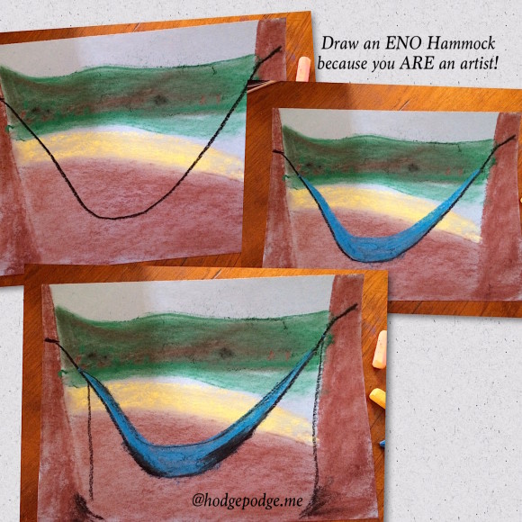 ENO Chalk Pastel Steps - You ARE an Artist