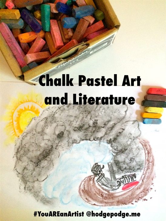 Mike Mulligan and His Steam Shovel Mary Ann Chalk Pastel Art Tutorial