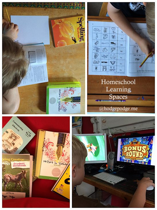Homeschool Learning Spaces