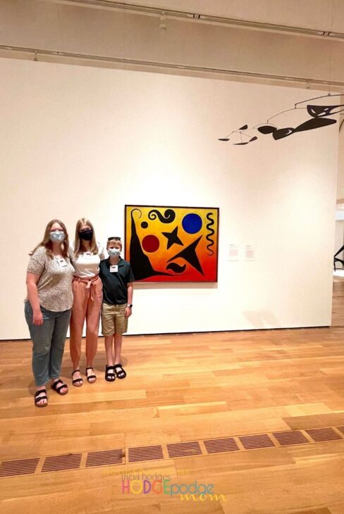 Picasso-Calder at The High. It is amazing to see a work of art in person! Here are several reasons why you should take an art museum homeschool field trip. Includes tips for your trip.