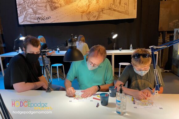 Paint Your Own Van Gogh Masterpiece at the Van Gogh Experience.